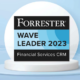 FORRESTER has recognized the CRMNEXT solution as a LEADER in the 2023 Forrester Wave™ for Financial Services CRM Report
