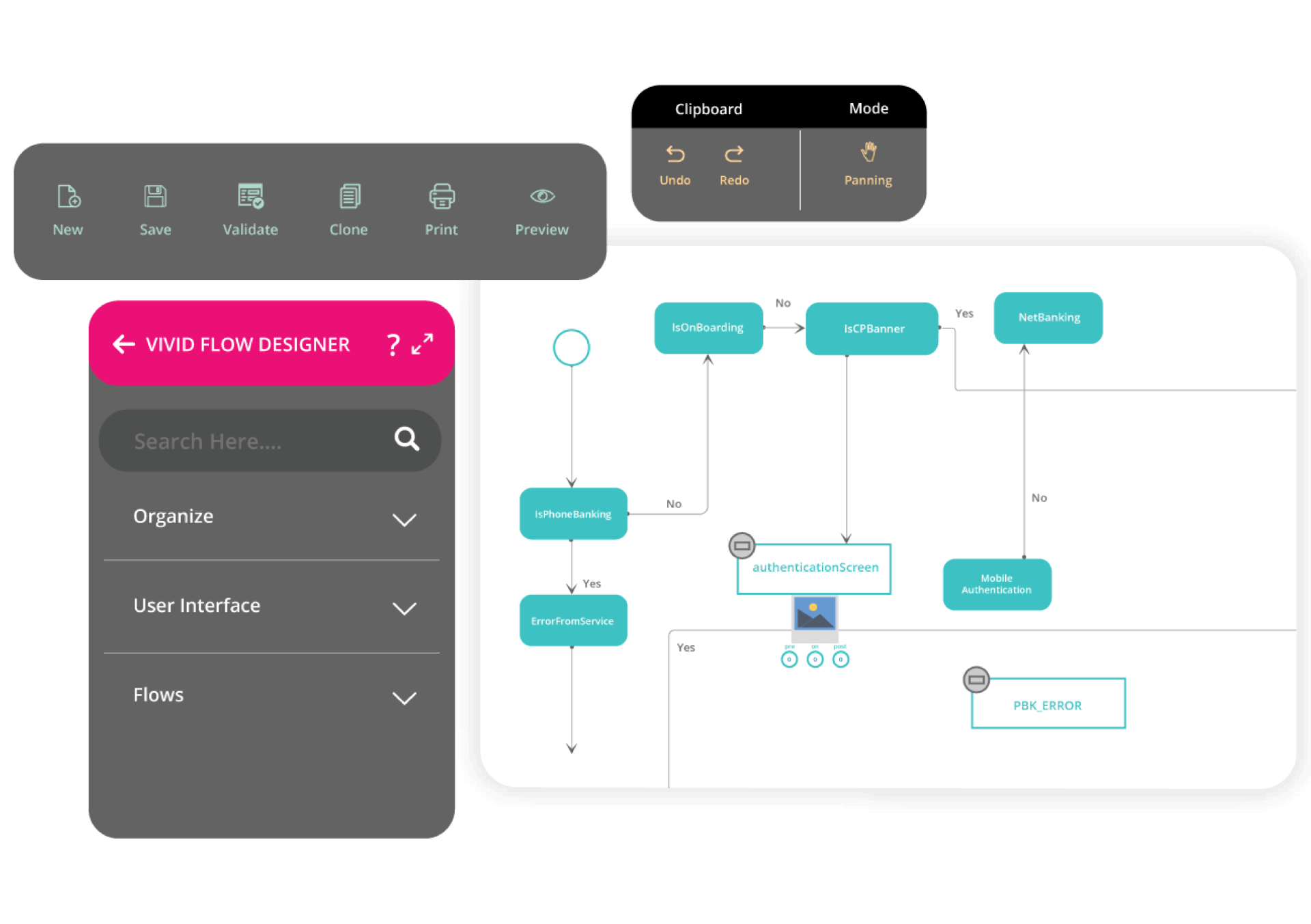 No Code Journey builder